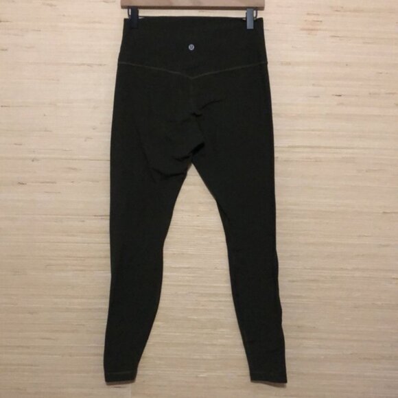 Lululemon Forest Green Align High-Rise 28” Leggings size 10 - Picture 6 of 10